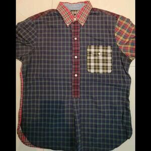 Polo Ralph Lauren Four Button Plaid Shirt Size Medium